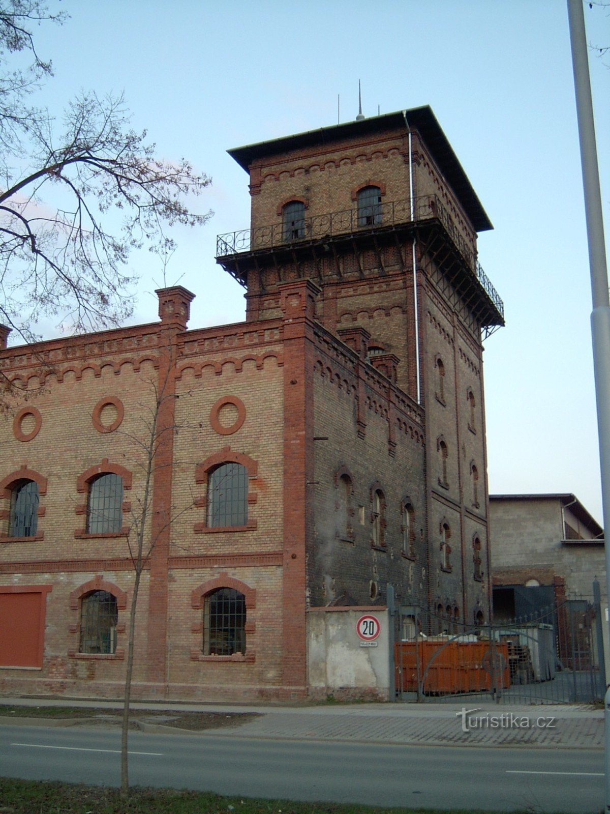 view of the slaughterhouse from Masná street