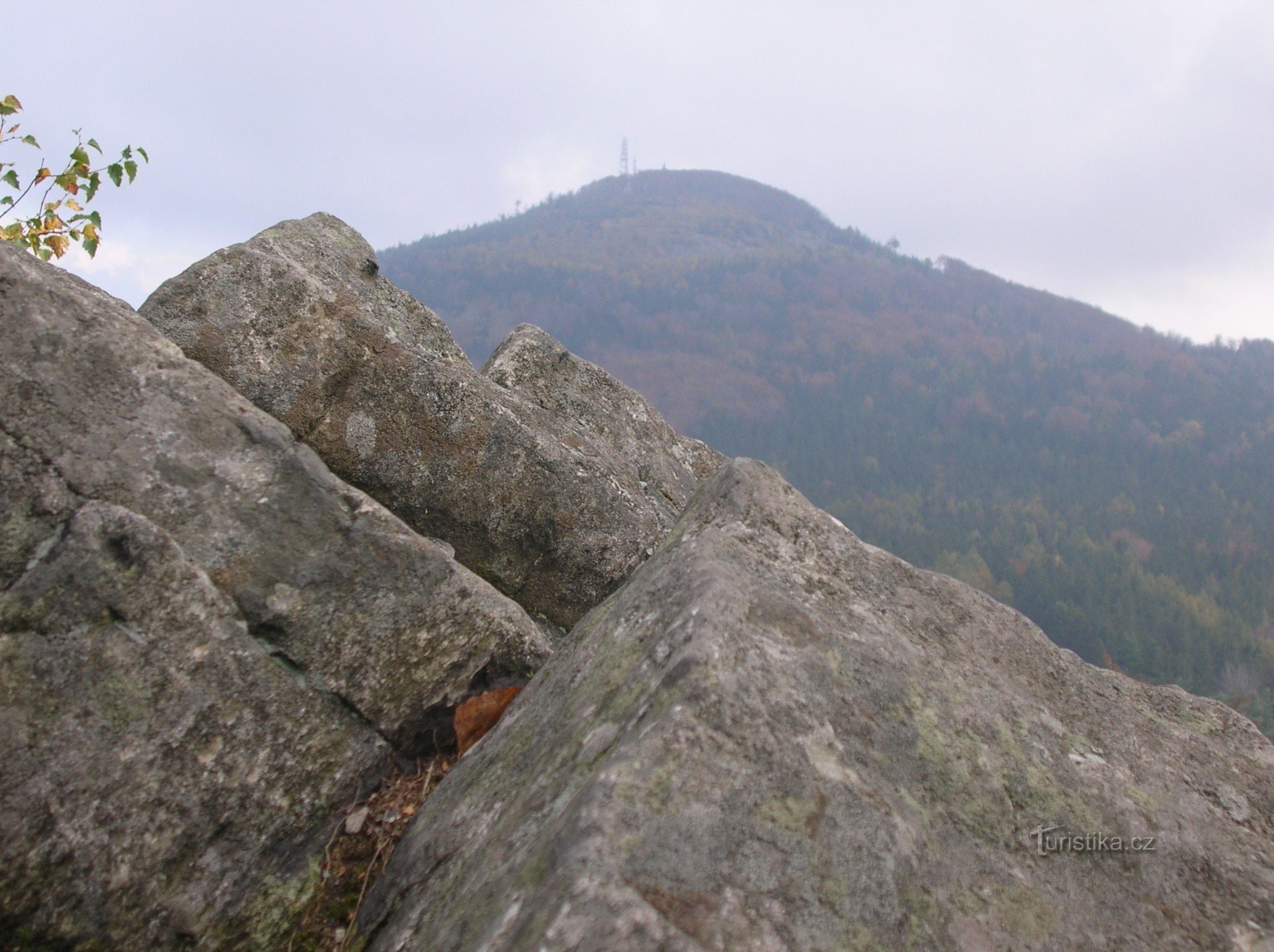 Vedere la Jedlová de la Malé Stožek