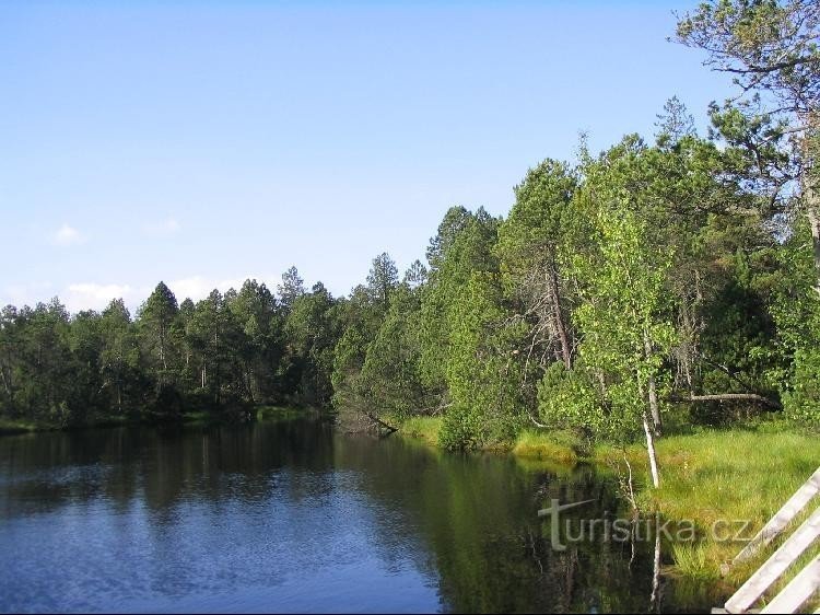 Vista da lagoa