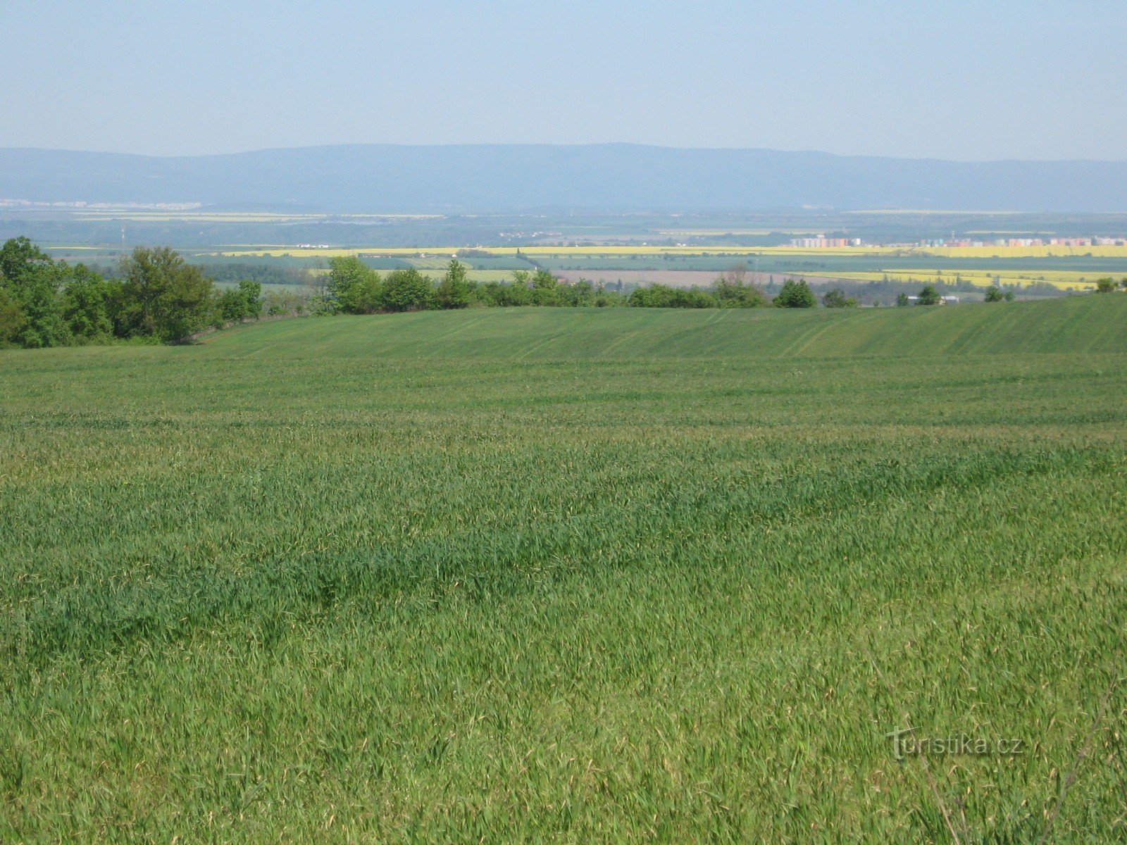 View of Krušné Hory