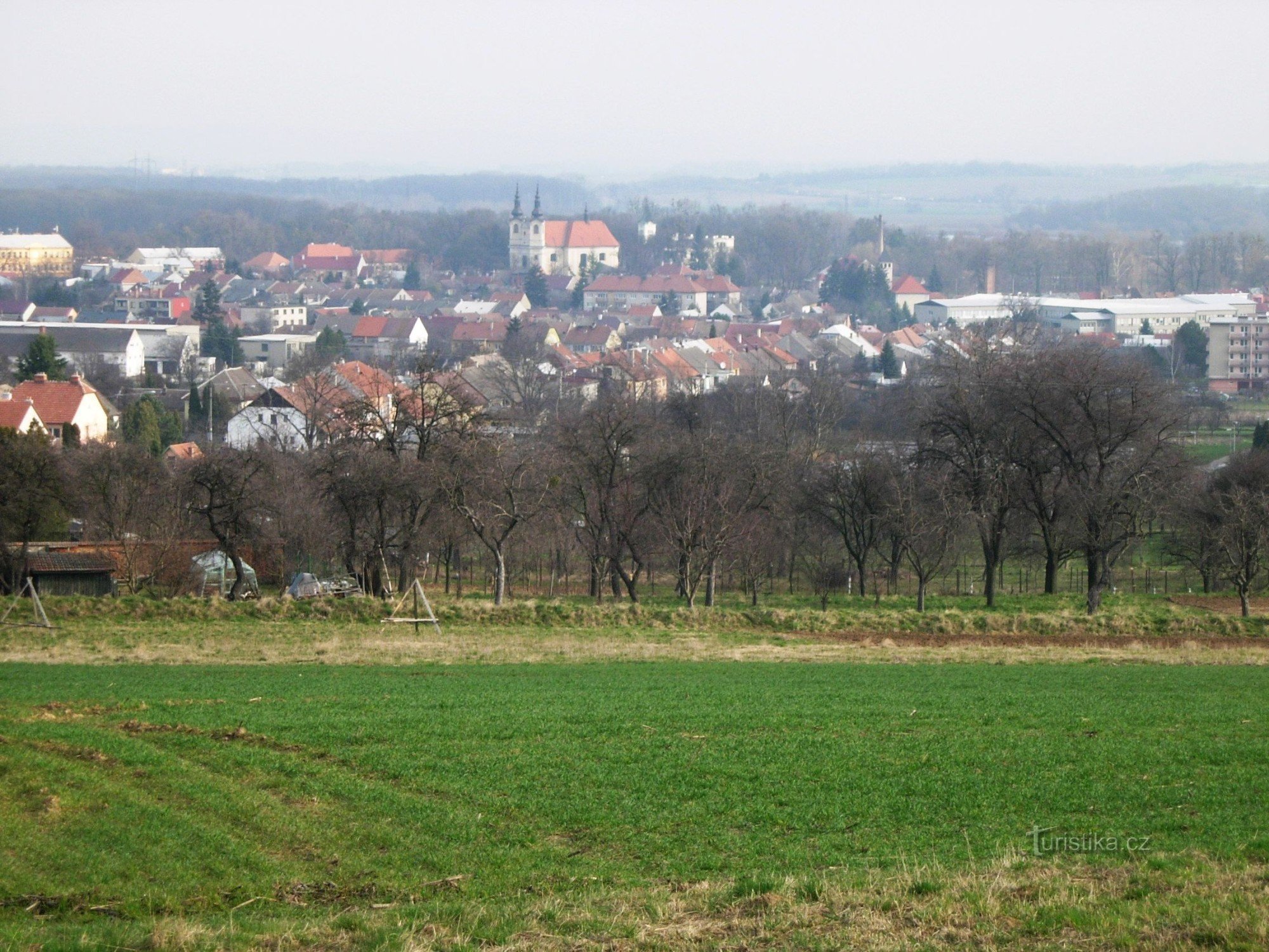 Άποψη του Kvasice από την κορυφή του Jama