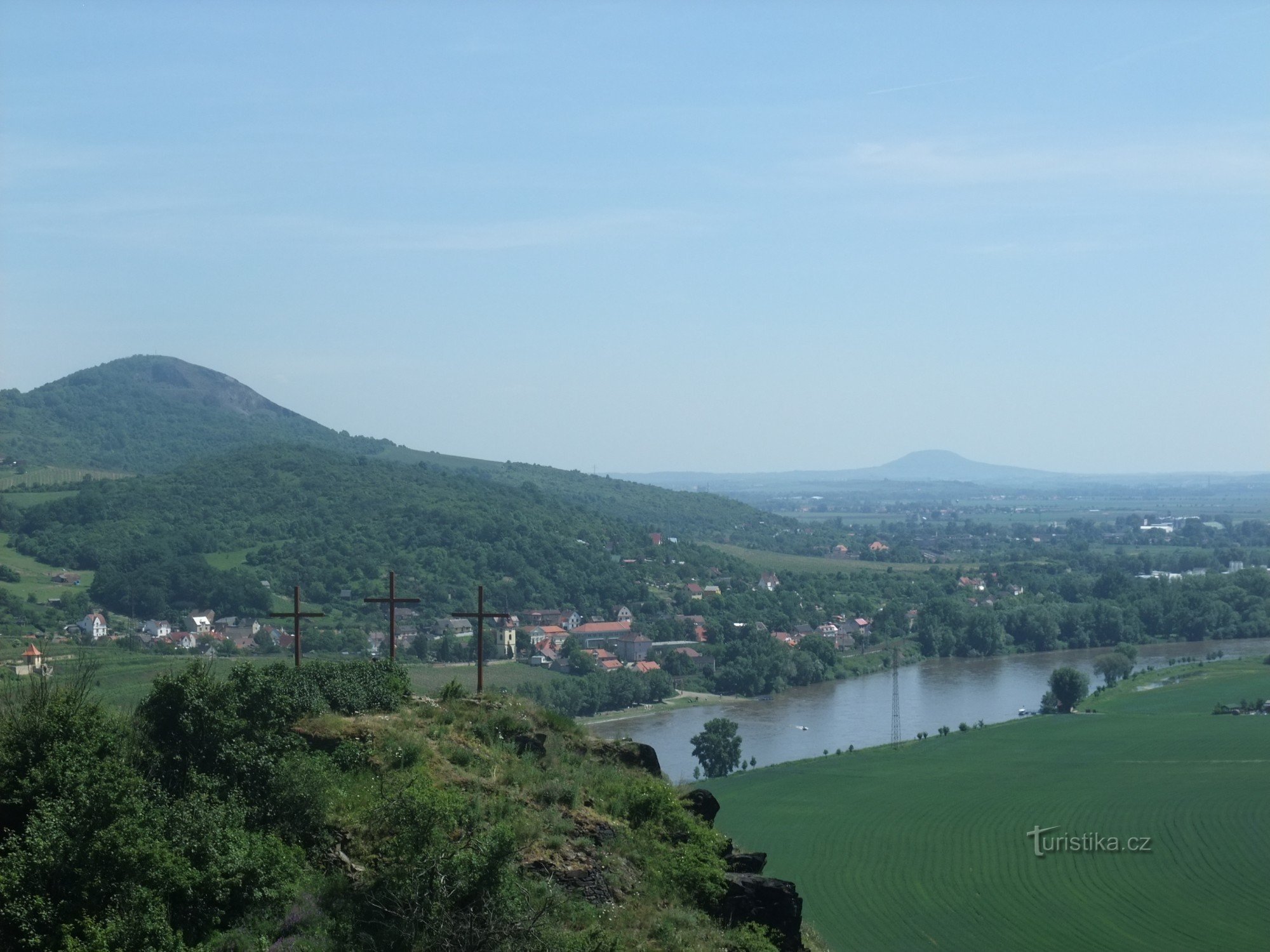 Vue sur l'Elbe