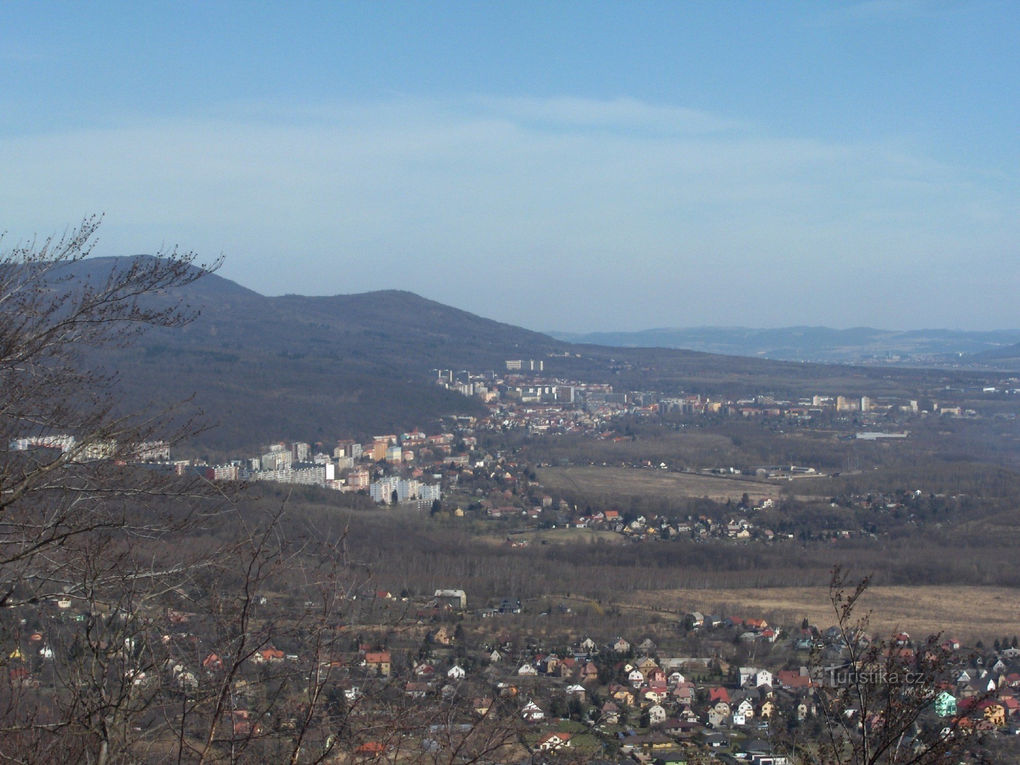 Blick auf Litvínov