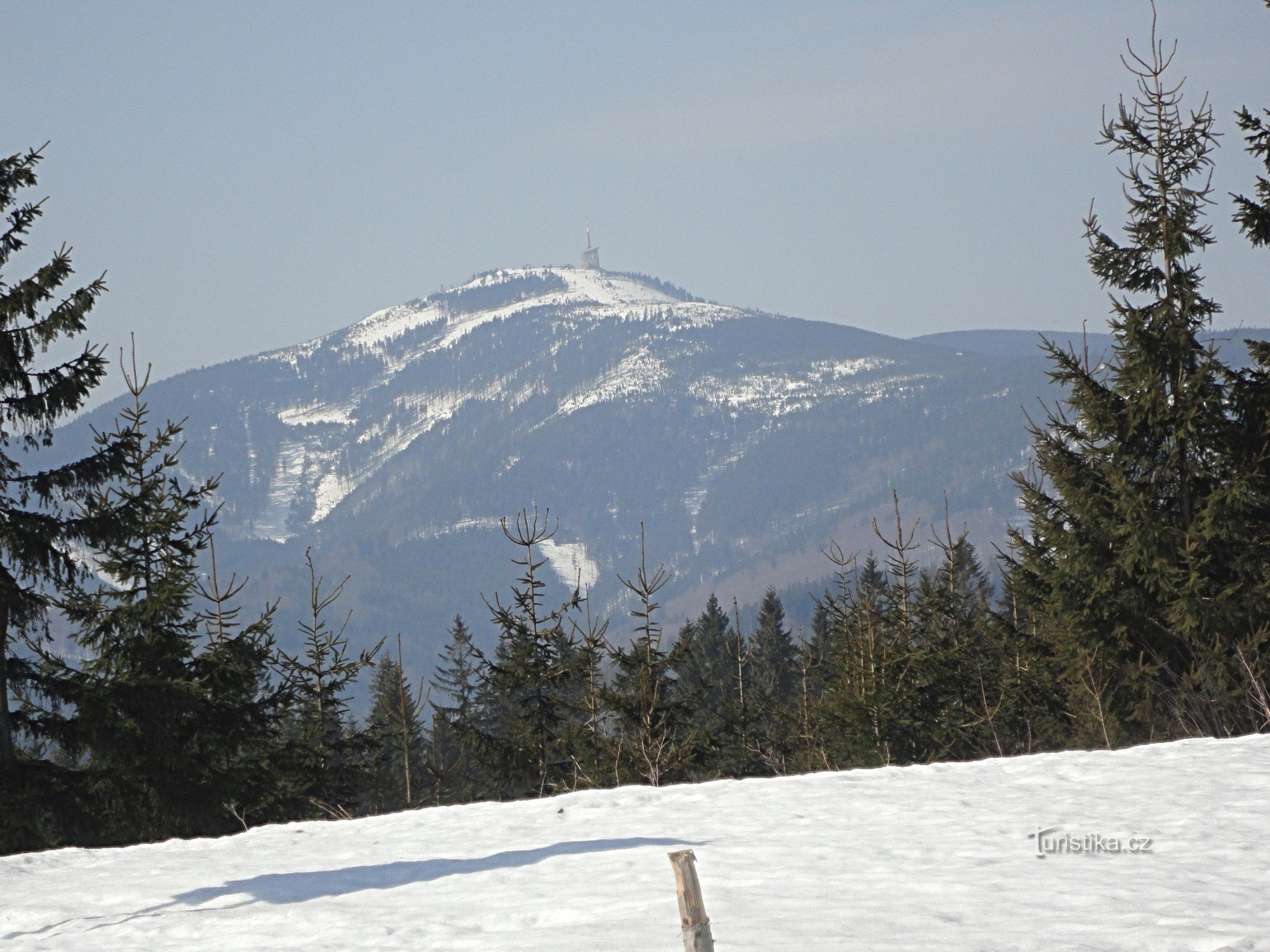 uitzicht op Lysa Hora