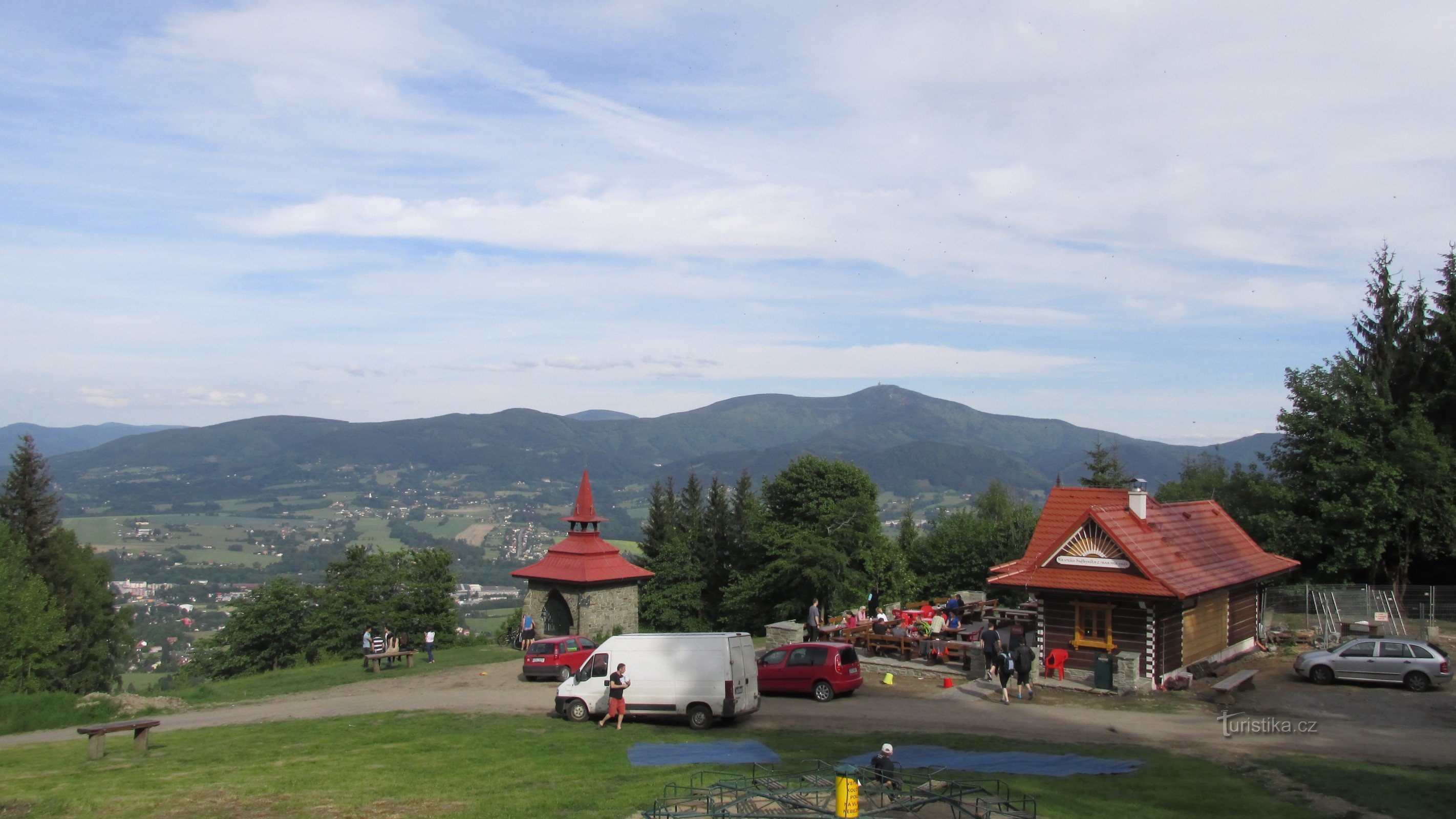 vista de Lysá Hora