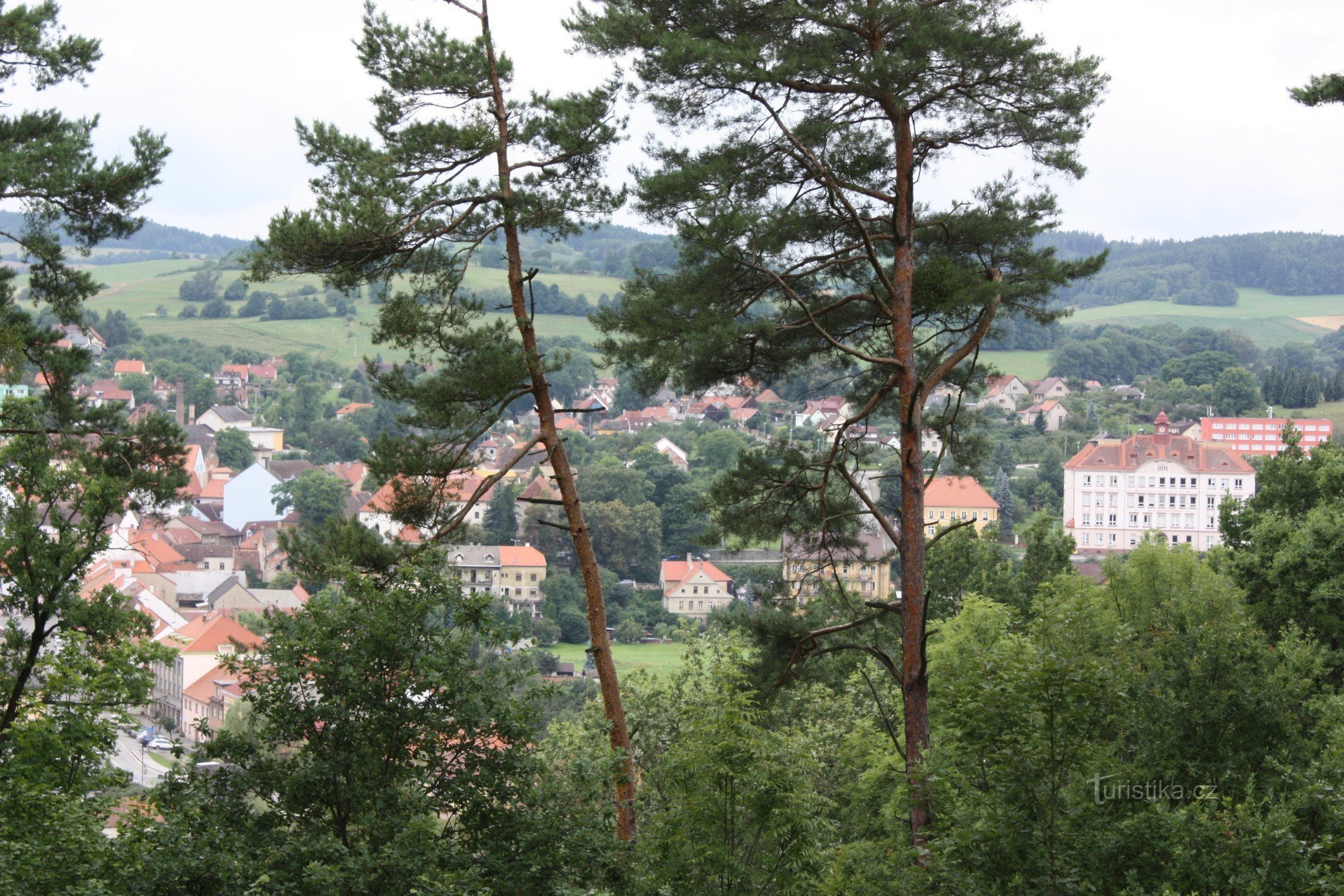 Blick auf die Stadt