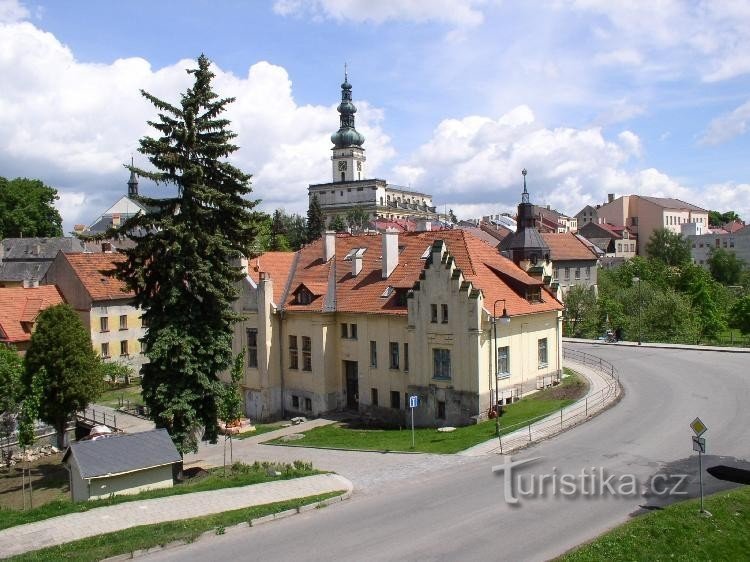 View of the city from the castle fence