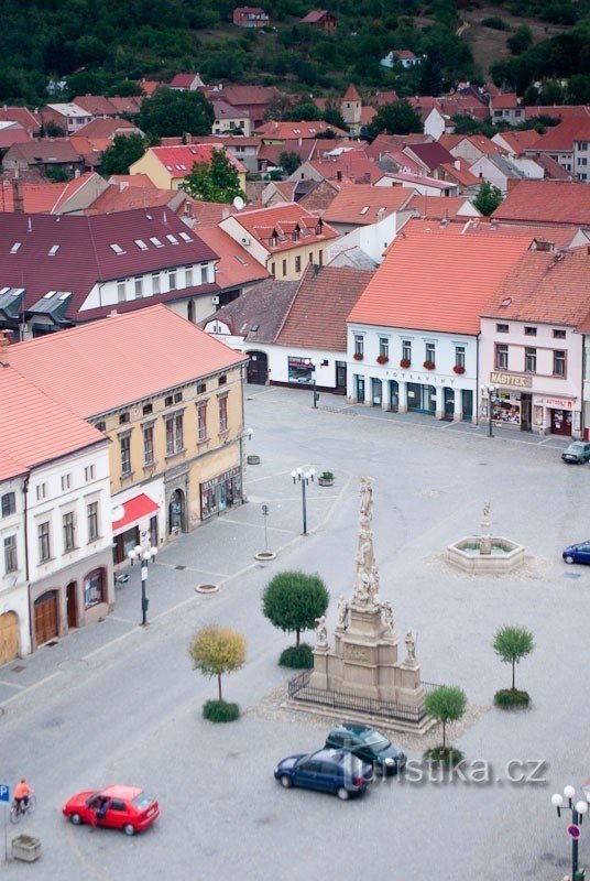 View of the square