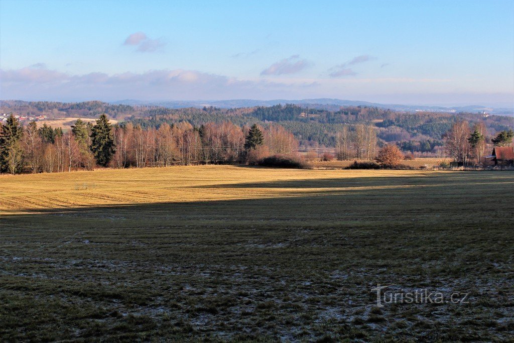 View of the Nepomuck Highlands