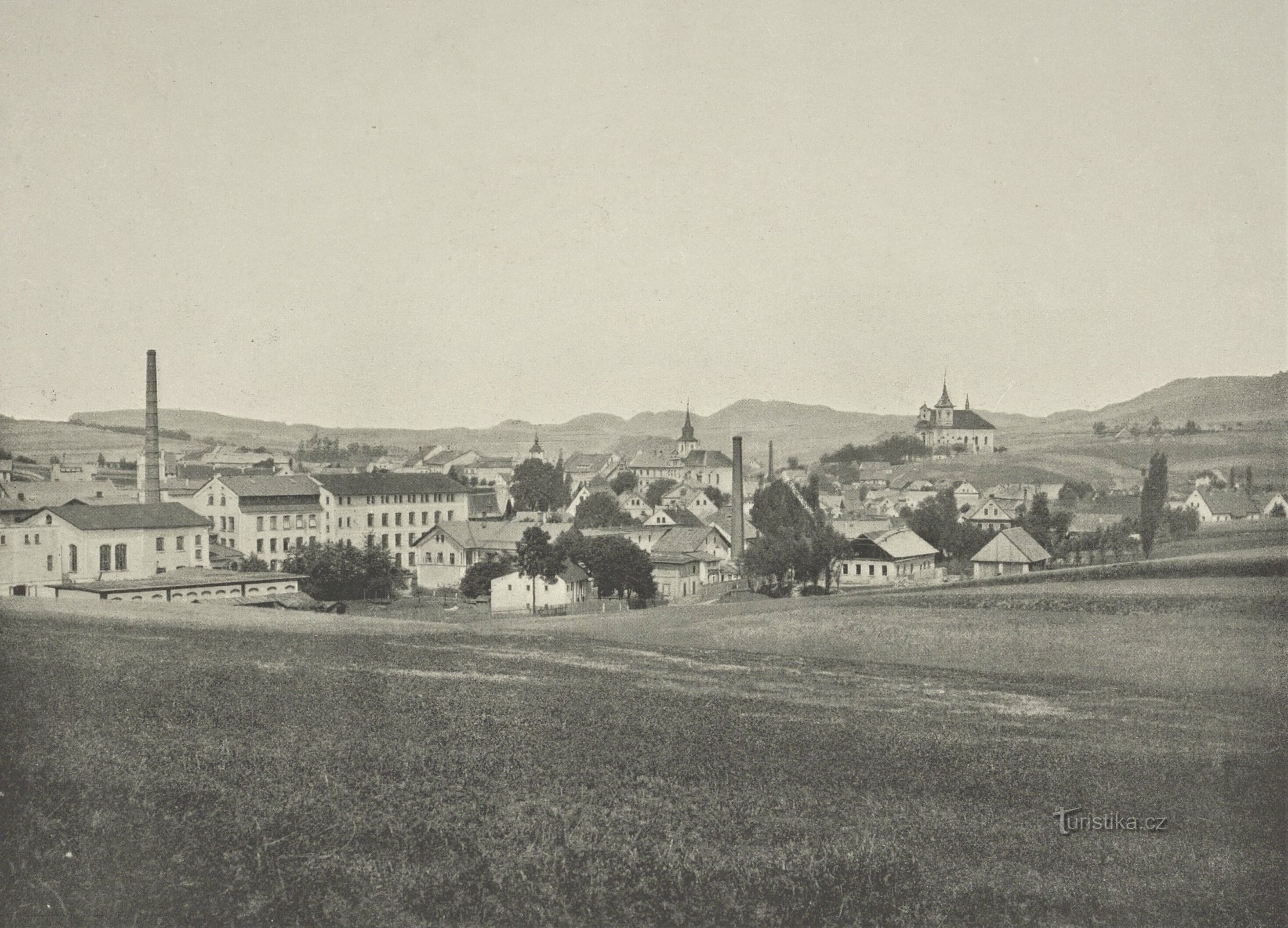 Pohled na Novou Paku v roce 1897