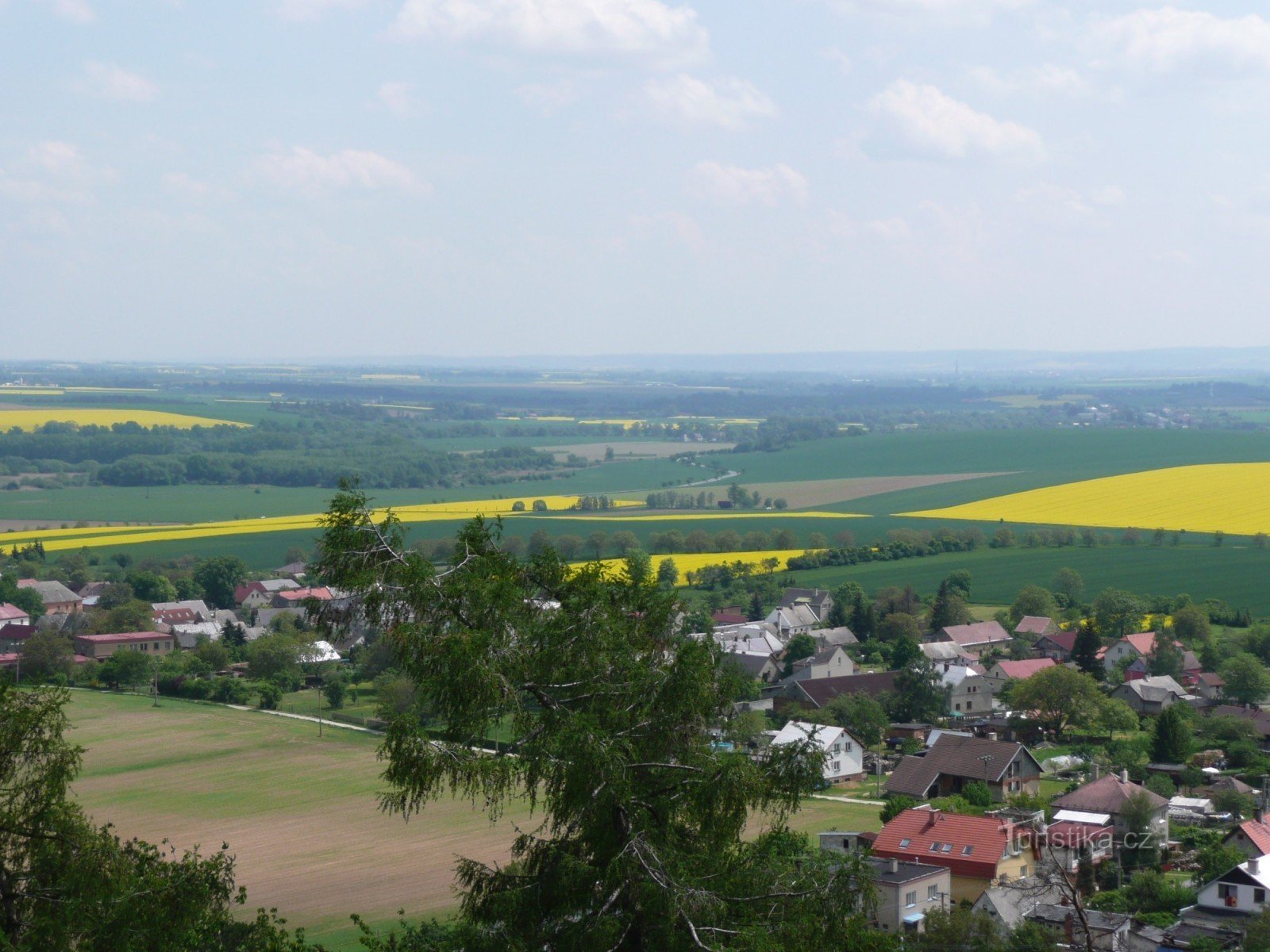 vista della regione di Opava