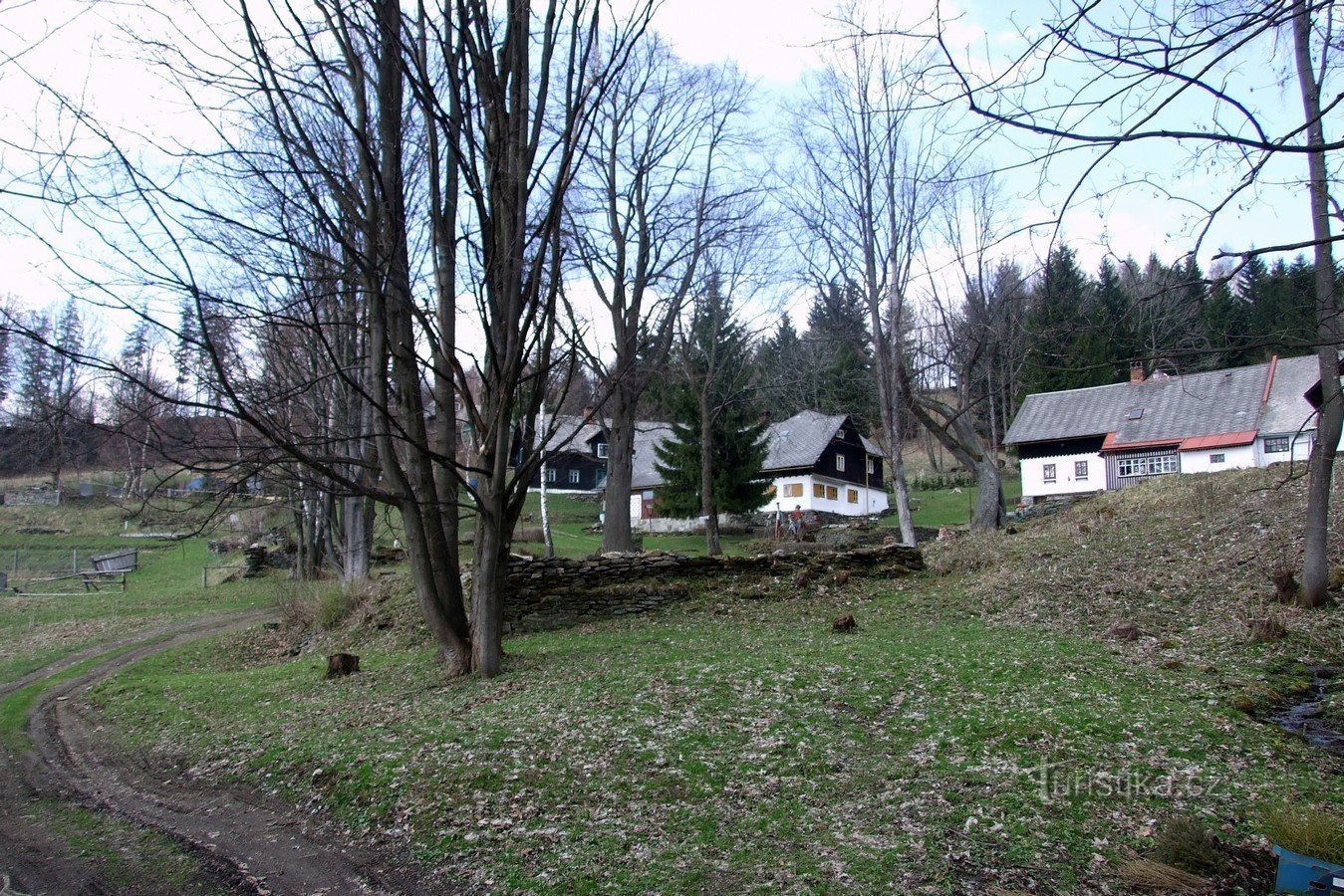 Vue du village de Josefová