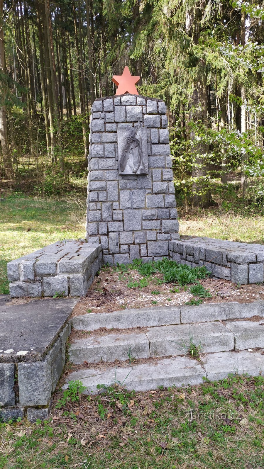 Vue du monument