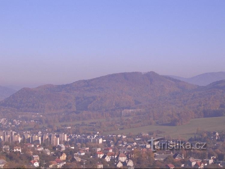 View of the Sandworks from Kotouč