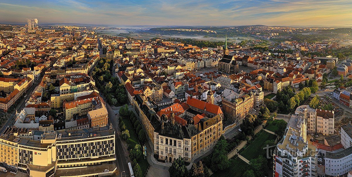 Vue de Pilsen © Libor Sváček, archives MCU