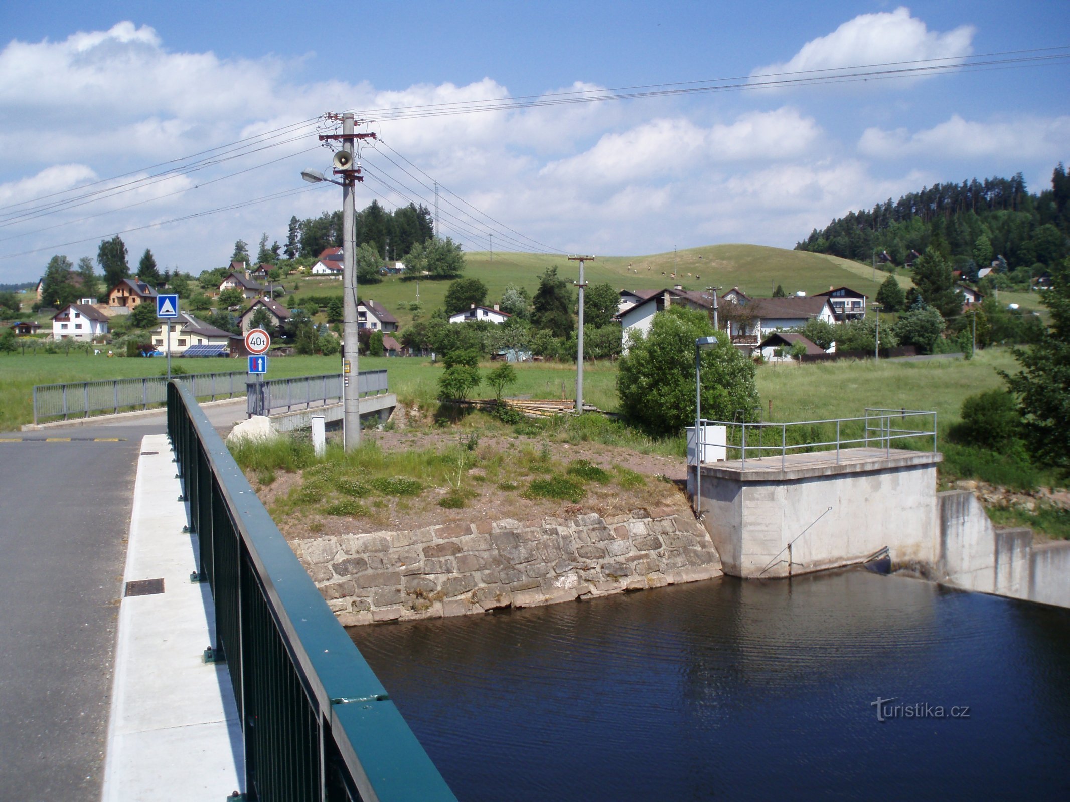 Blick auf Podháj und Háječek (Havlovice)