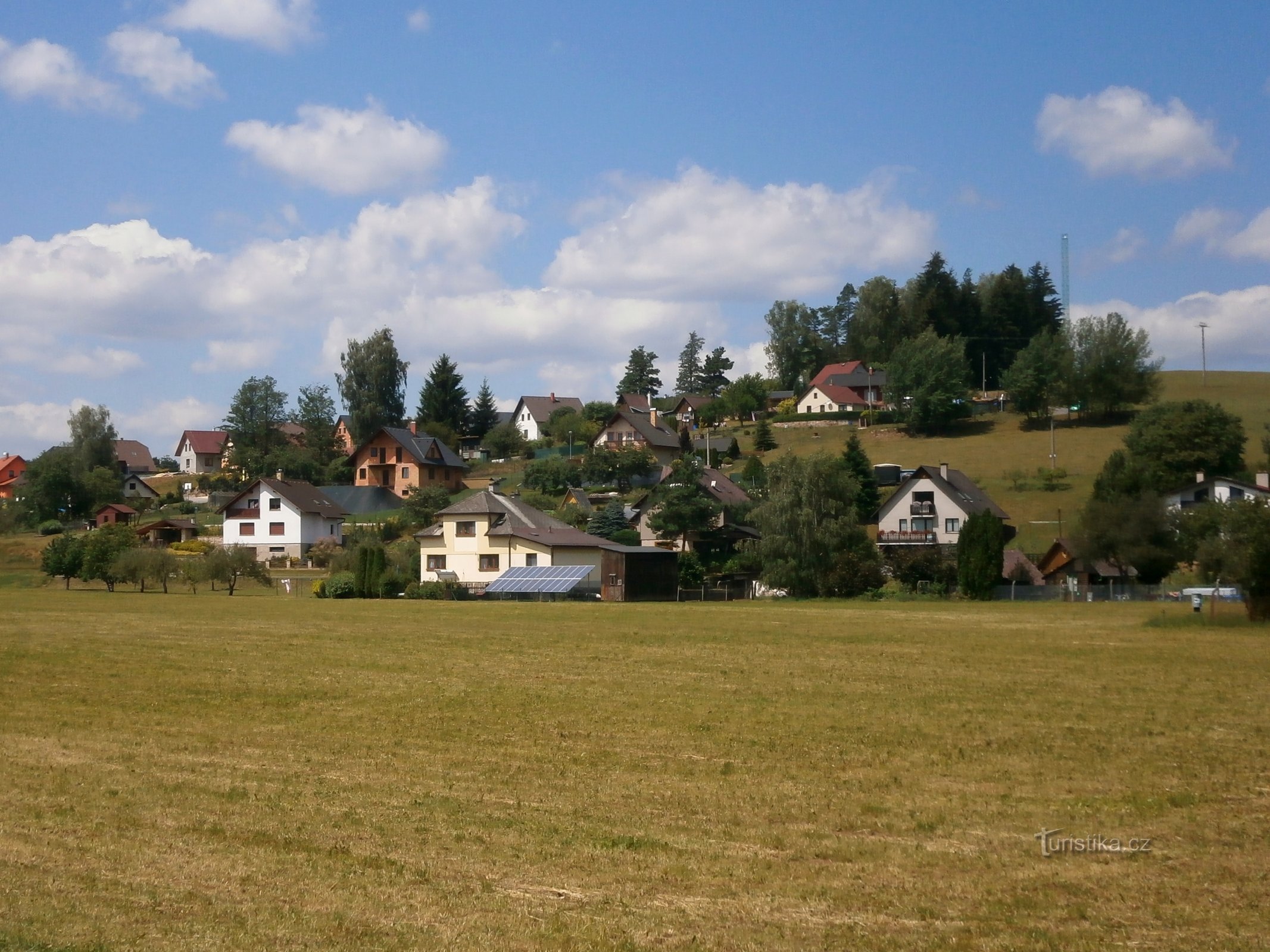 Vista de Podháj y Háječek (Havlovice)