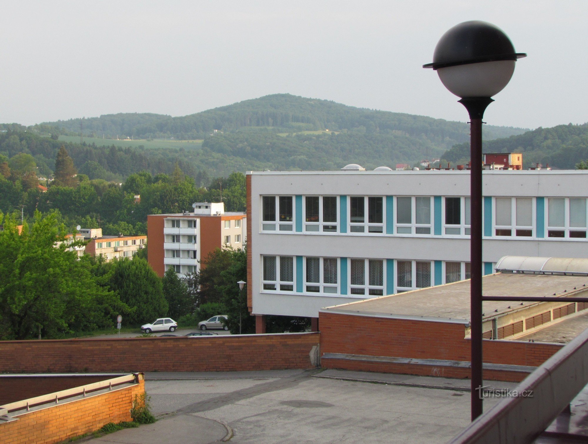 utsikt över Přední vrch