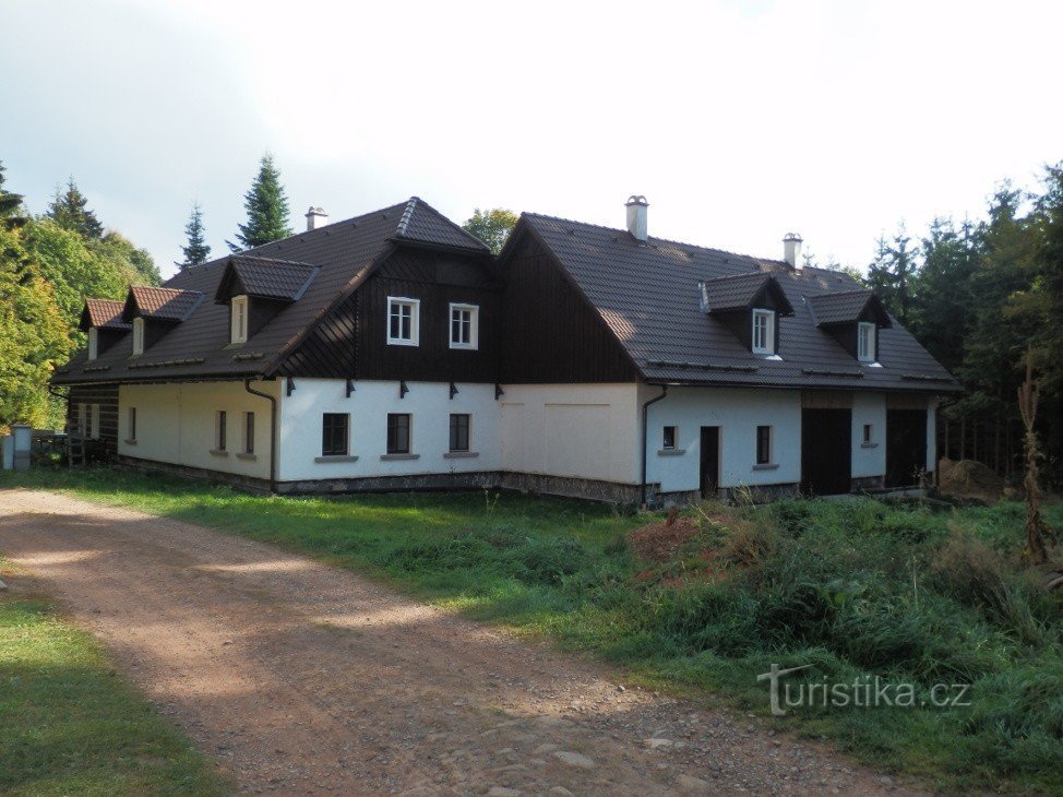 Blick auf die Freizeitanlage von Nordwesten