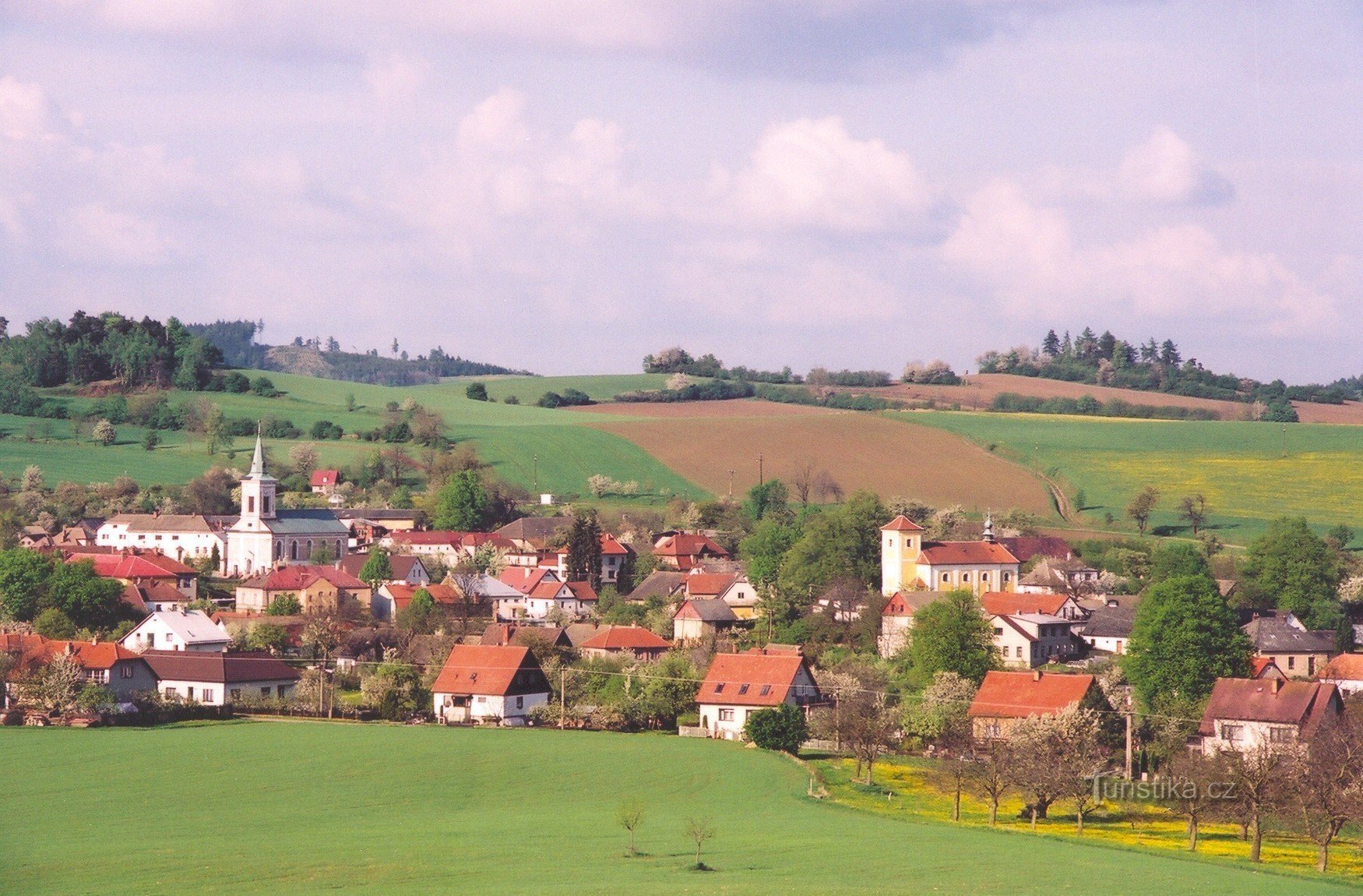Άποψη του Rovečné από το Štěrbák