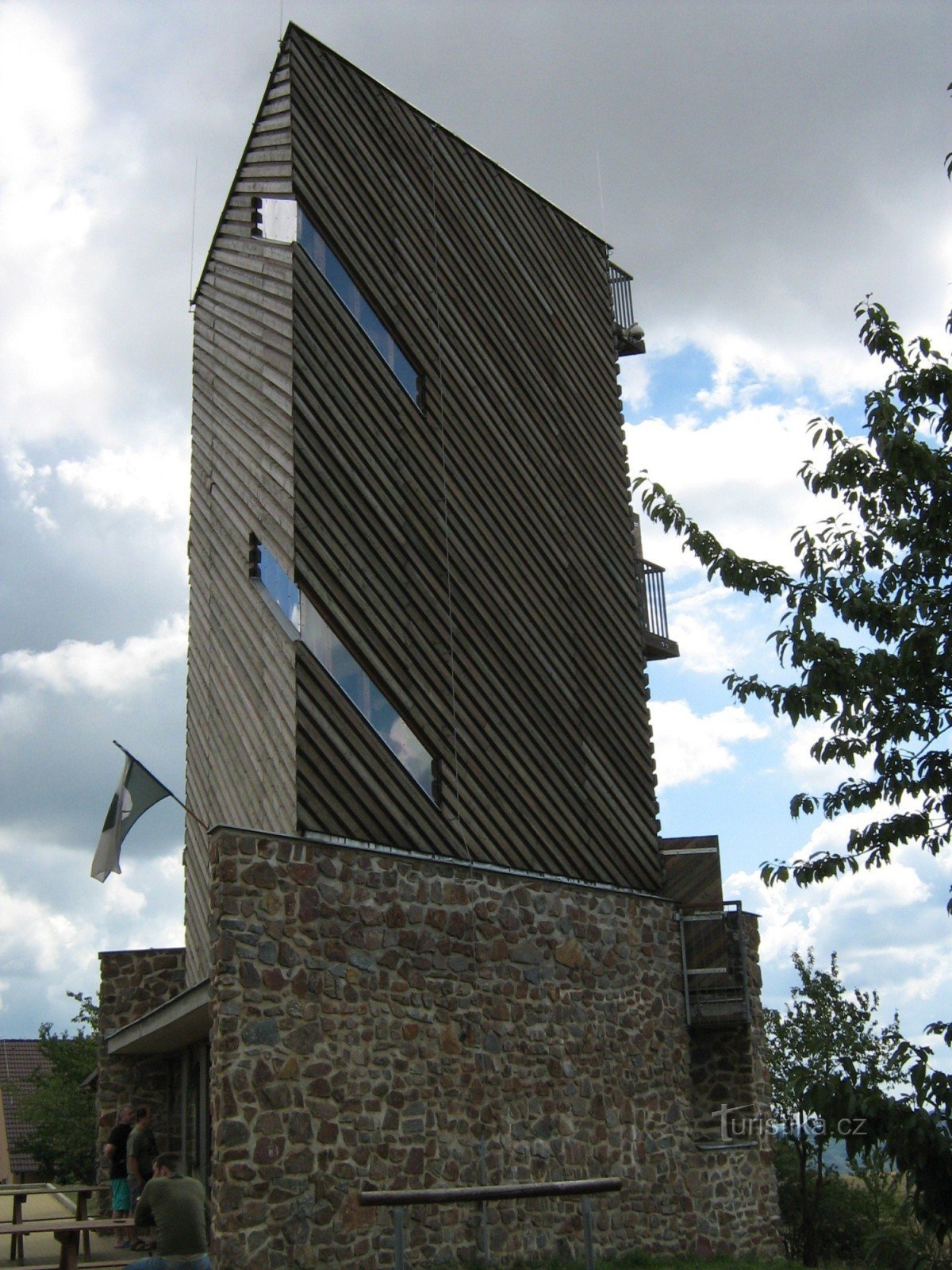 View of the lookout tower