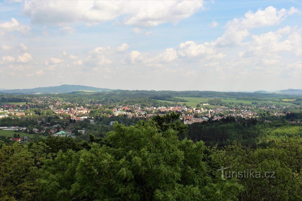 Pogled na Rumburk