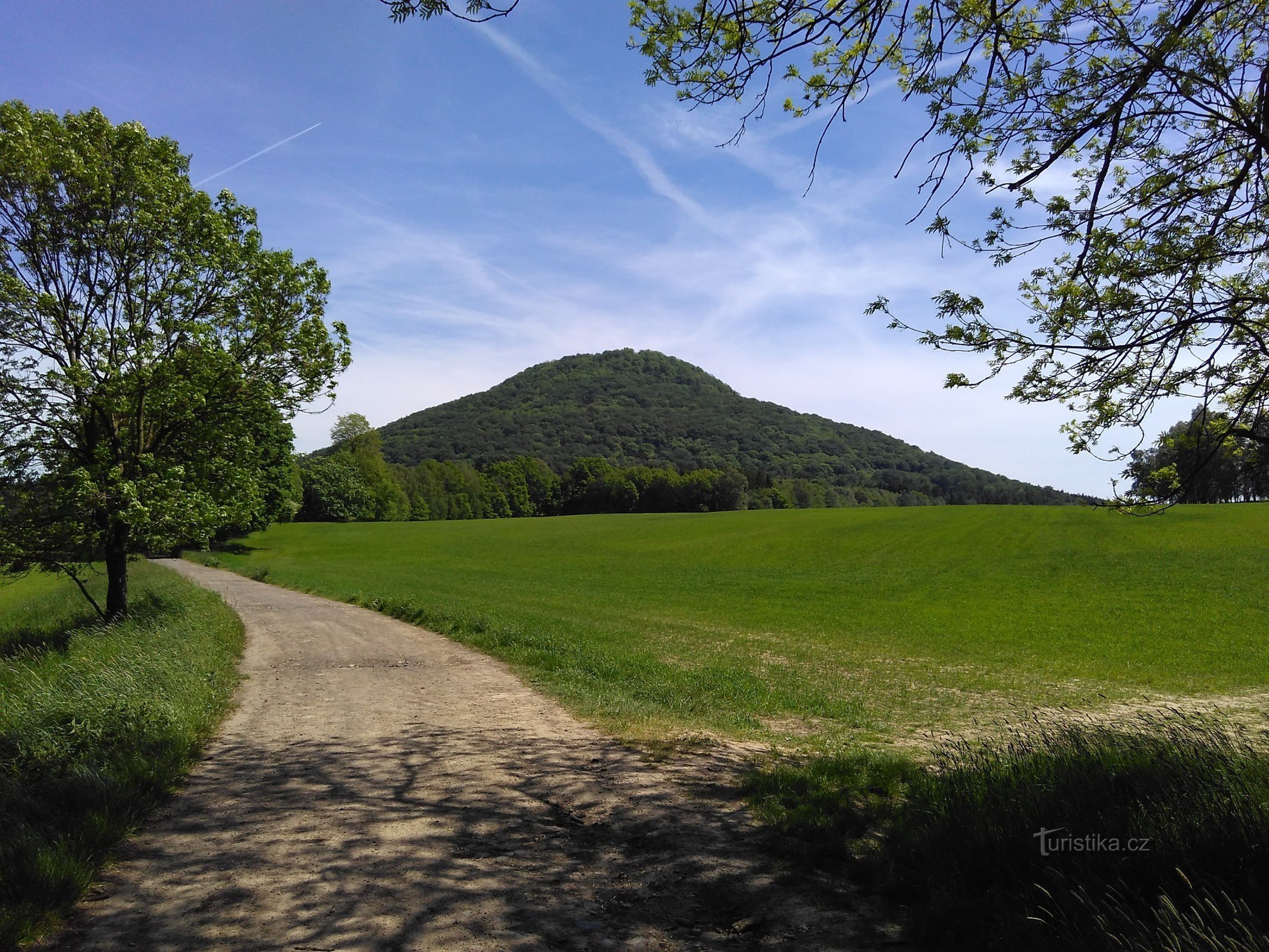 vista de Růžovský vrch