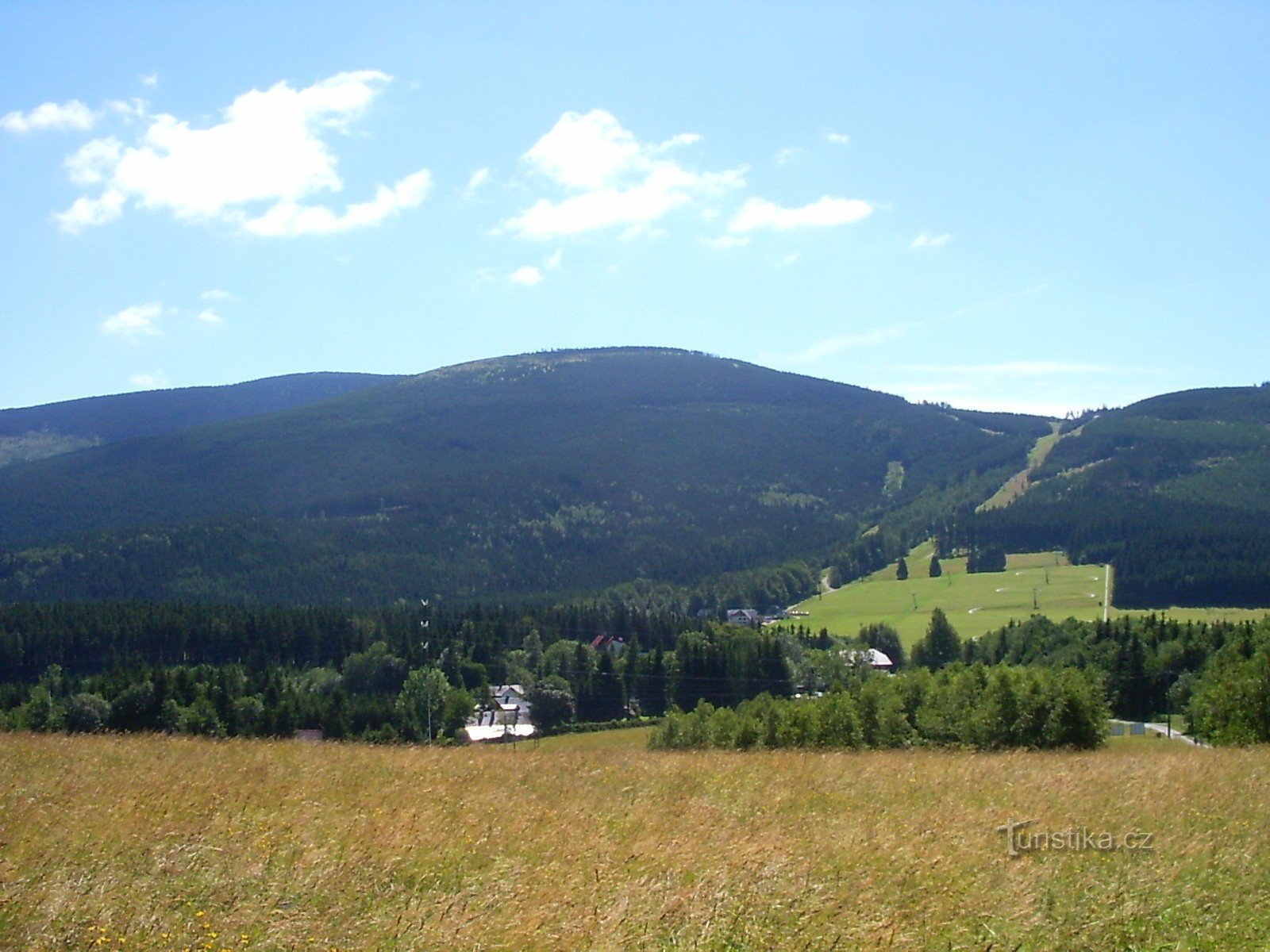 Udsigt over Šerák