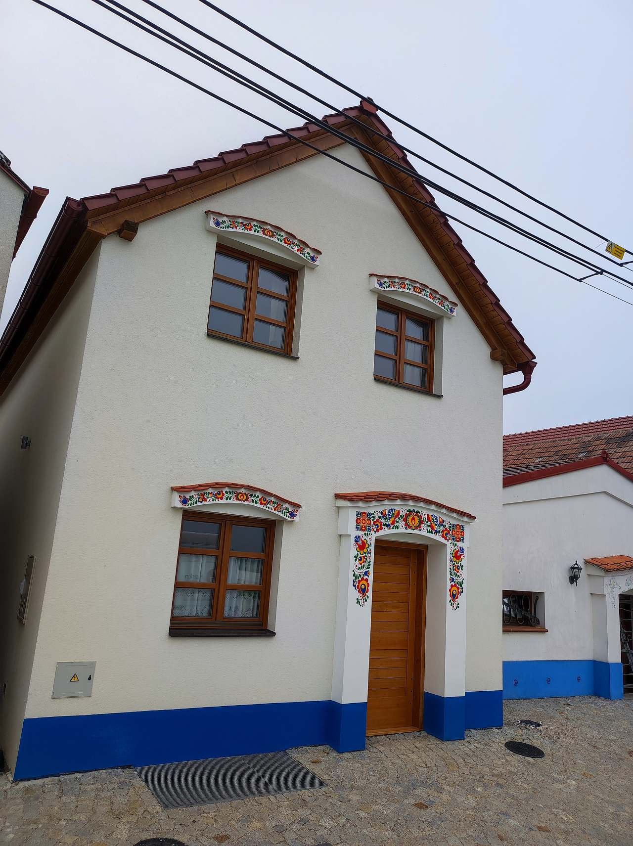 Pohled na sklep z ulice