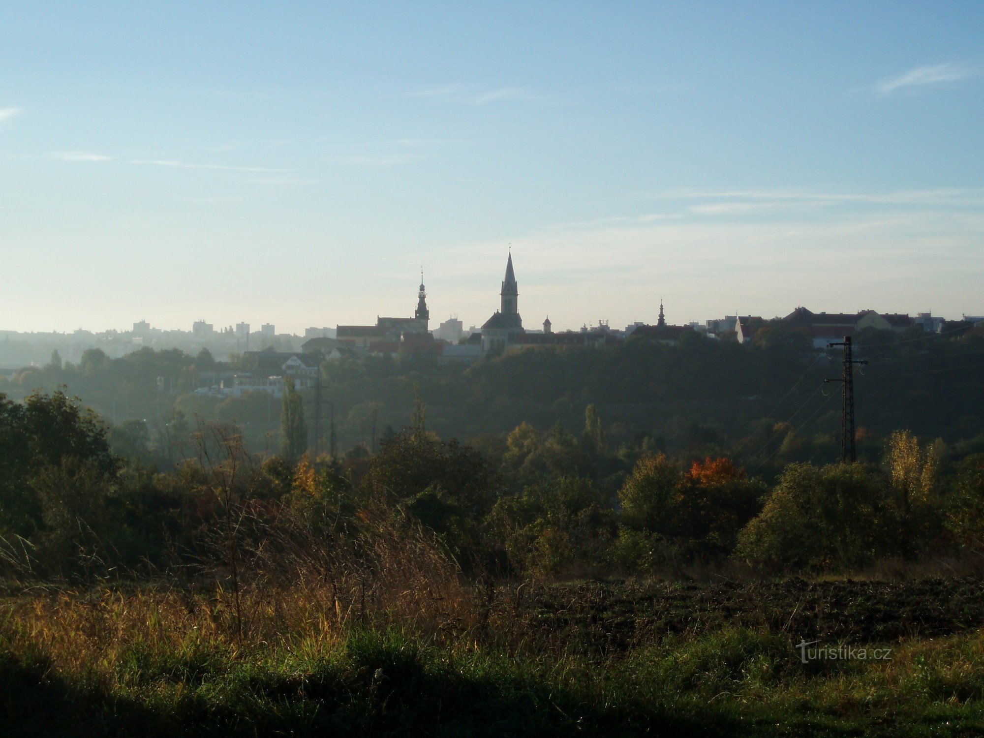 Udsigt over det gamle Kladno