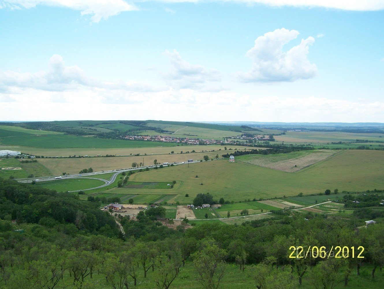 Blick auf Starovice