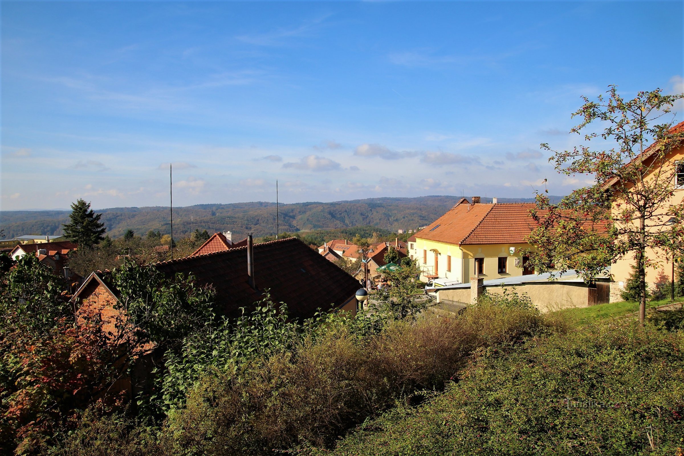 Vista de la parte central de Babice