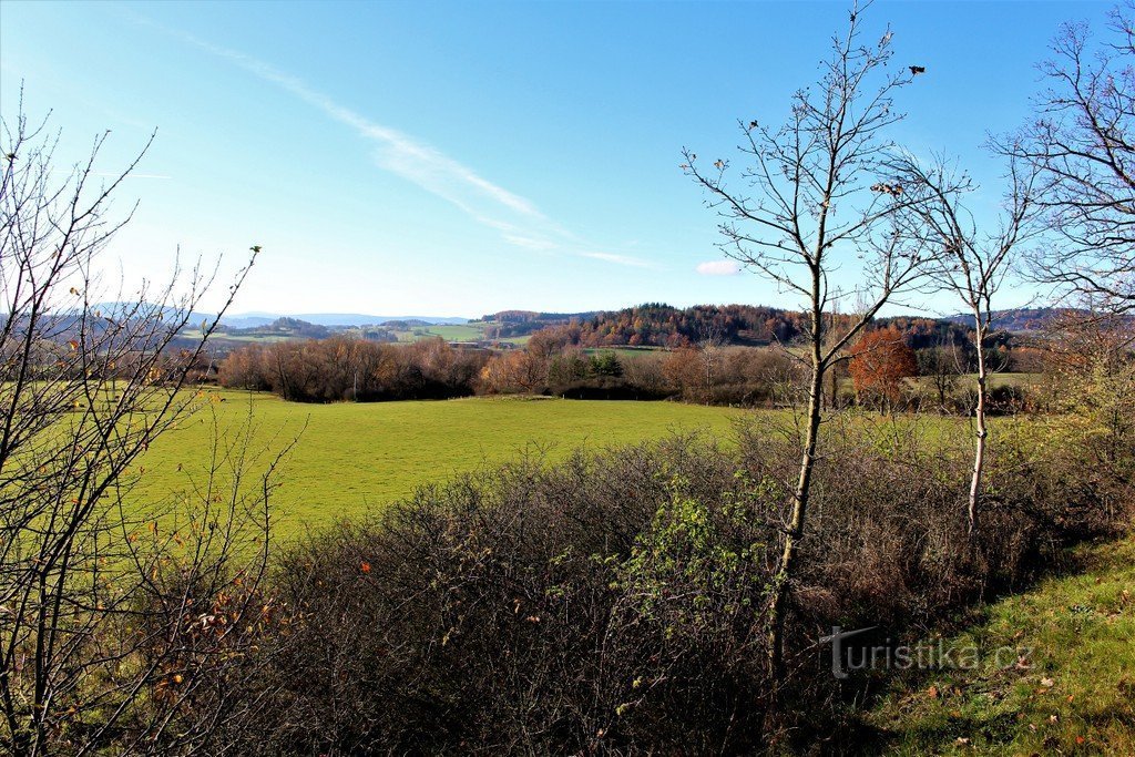 Udsigt over Šumava