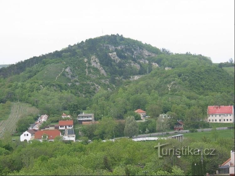 View of Turold from Kozí hradek.