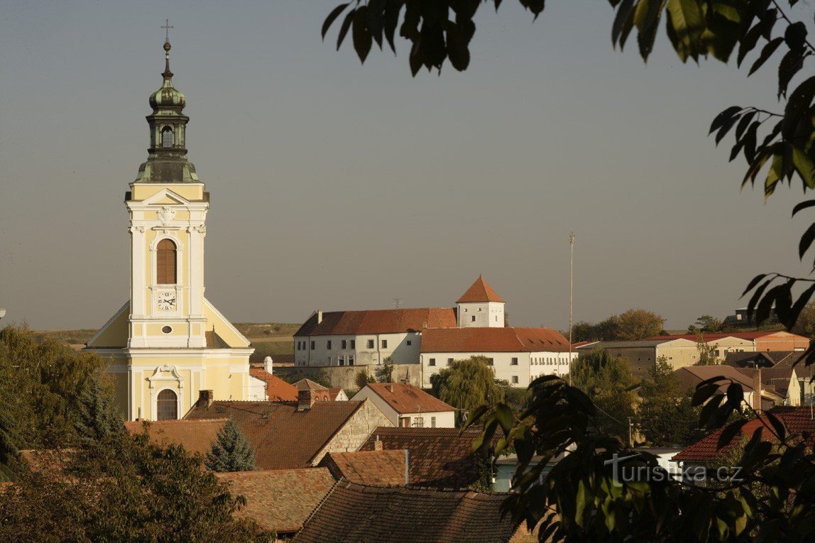 udsigt over fæstningen, foto ©Čejkovice kældre