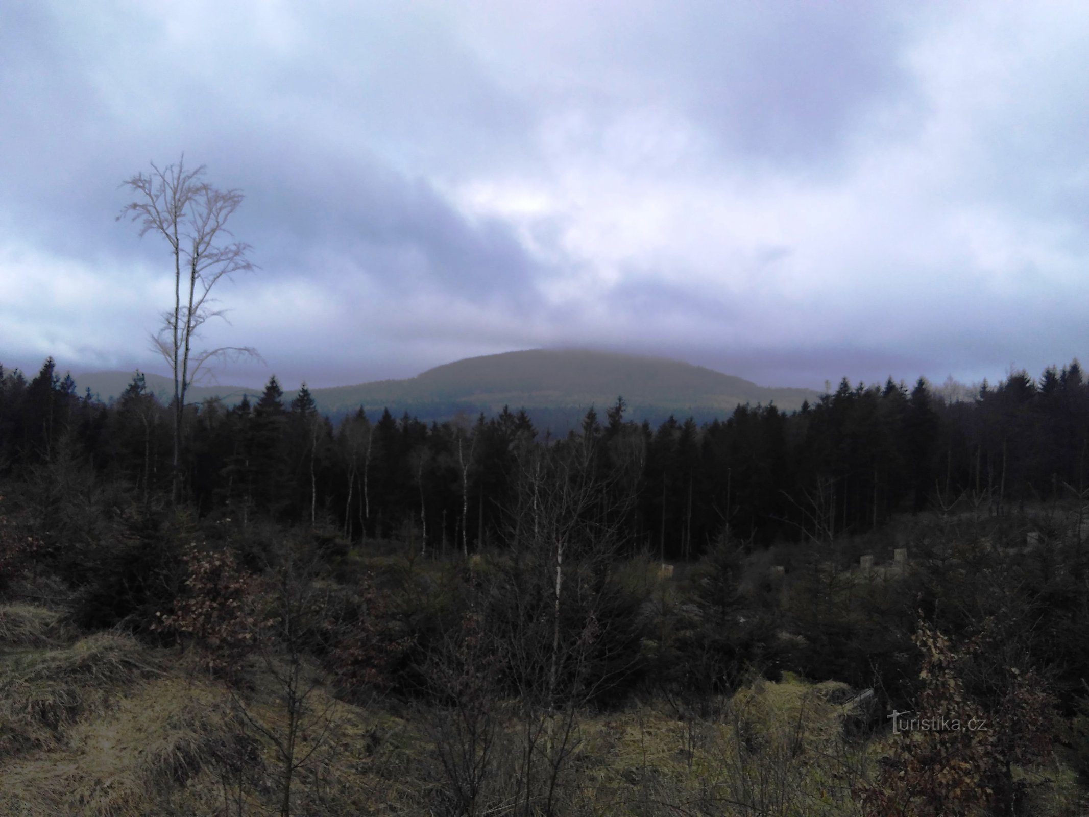 Blick auf Velký Buk