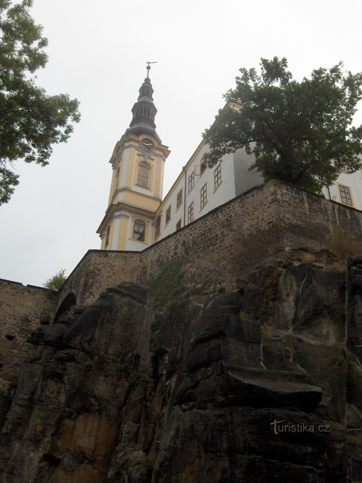 Blick auf das Schloss