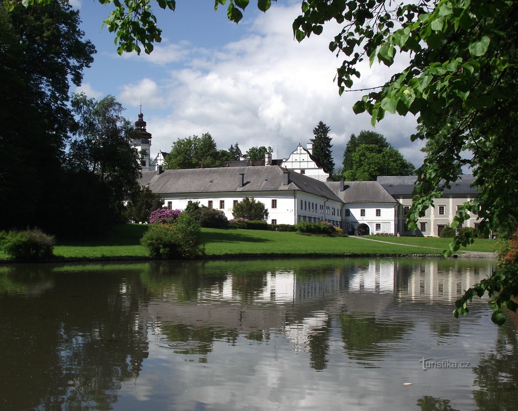 Blick auf das Schloss