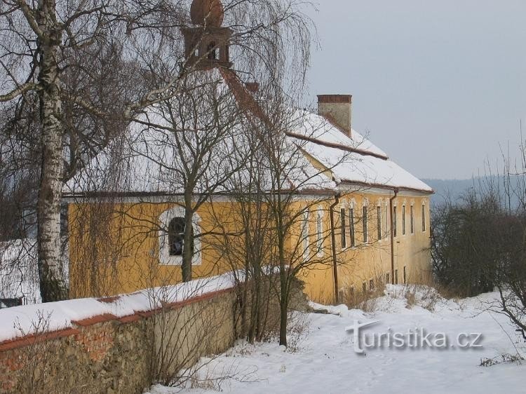 Kilátás a várra nyugat felől