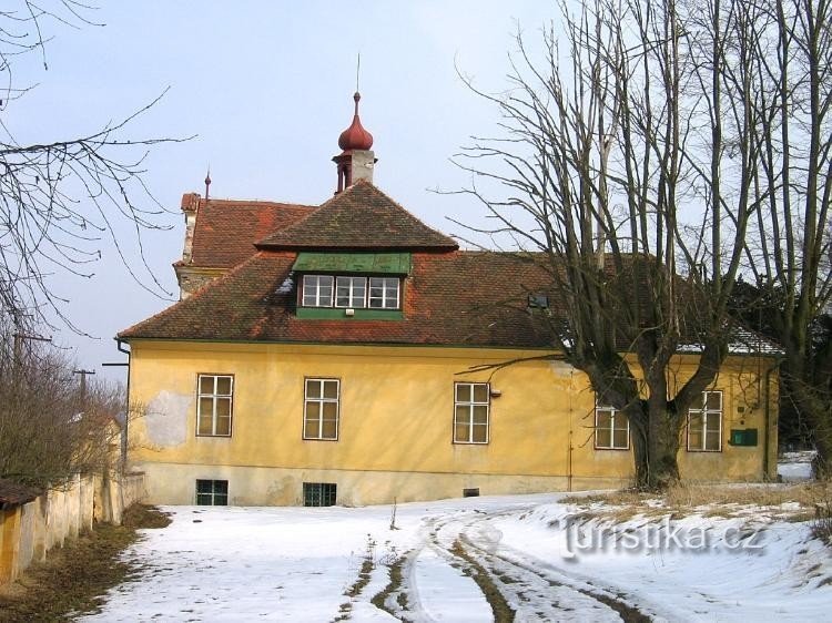 View of the castle from the park