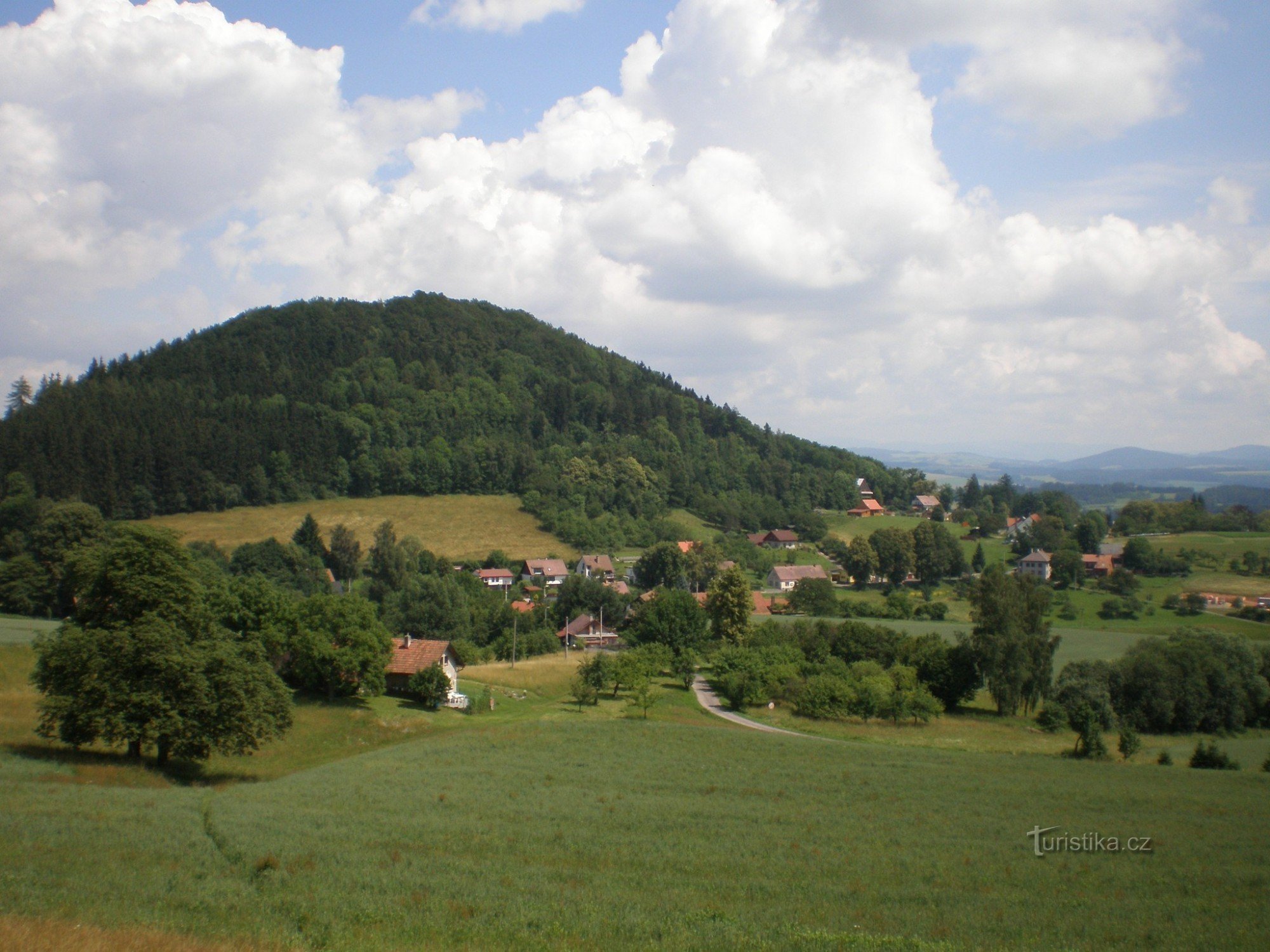 Pohled na Žampach