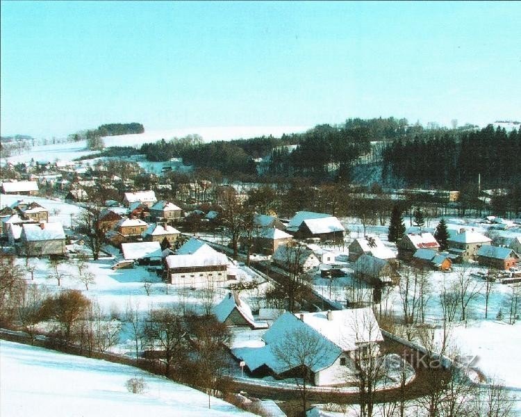 Vista desde la zona de la cabaña