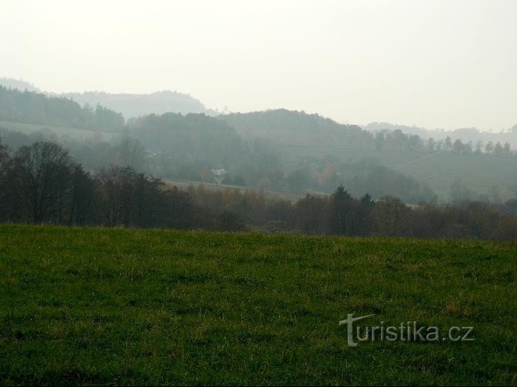 Blick von Chotěbuz