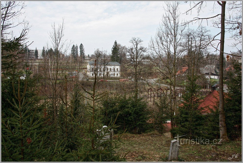 Vue depuis le cimetière