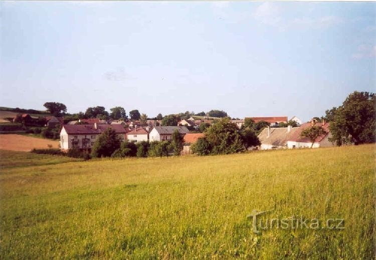 Uitzicht vanuit het zuiden.