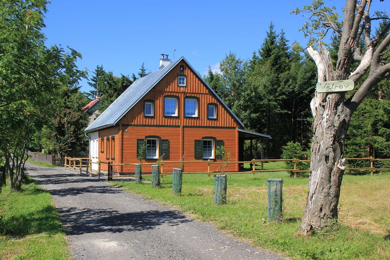 Blick von Süden im Sommer