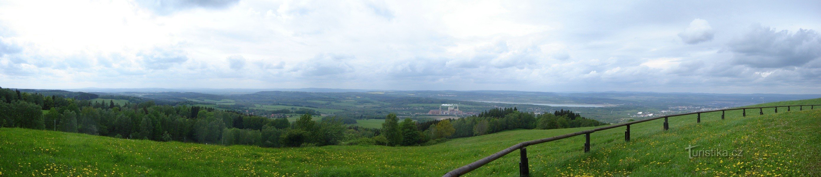 View from the chapel