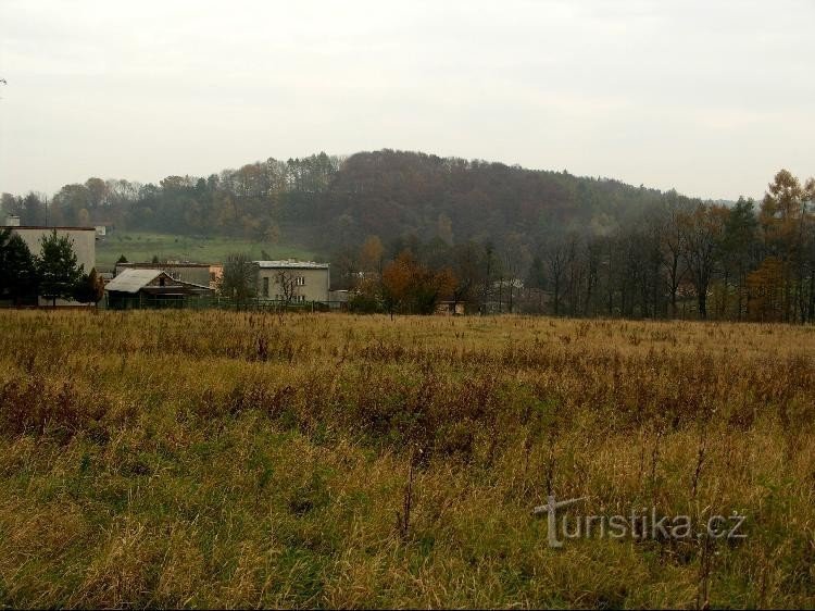 Pohled od Kostelce