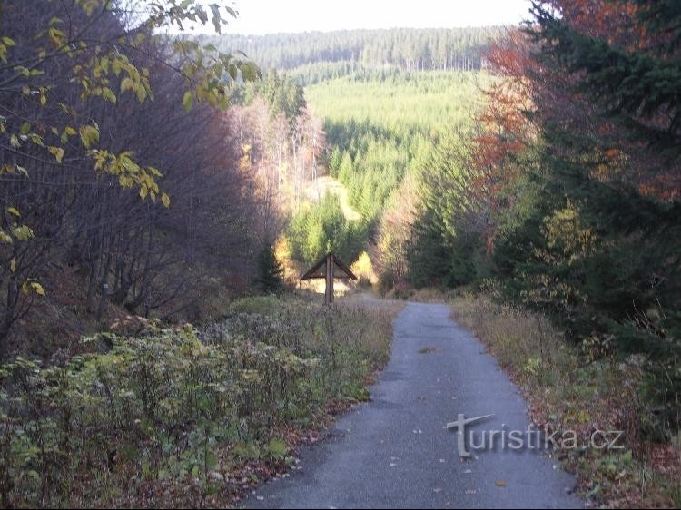 Blick vom Dorf Vidly