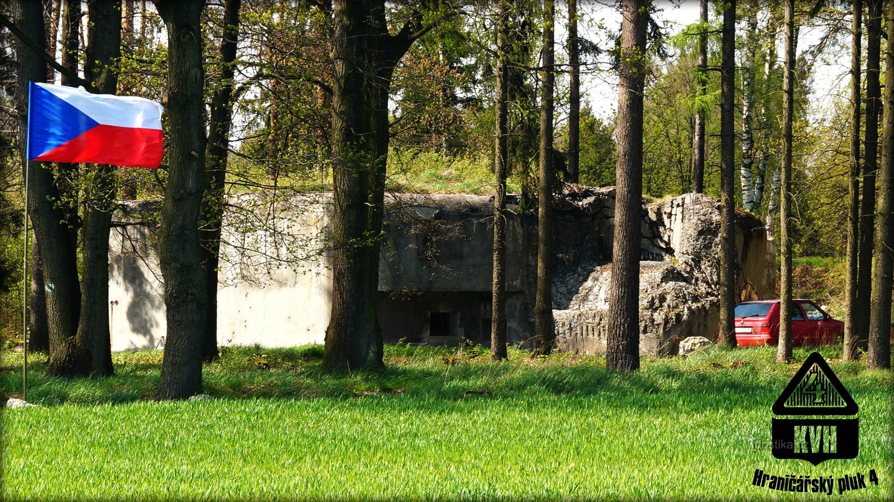 Udsigt fra indkørslen